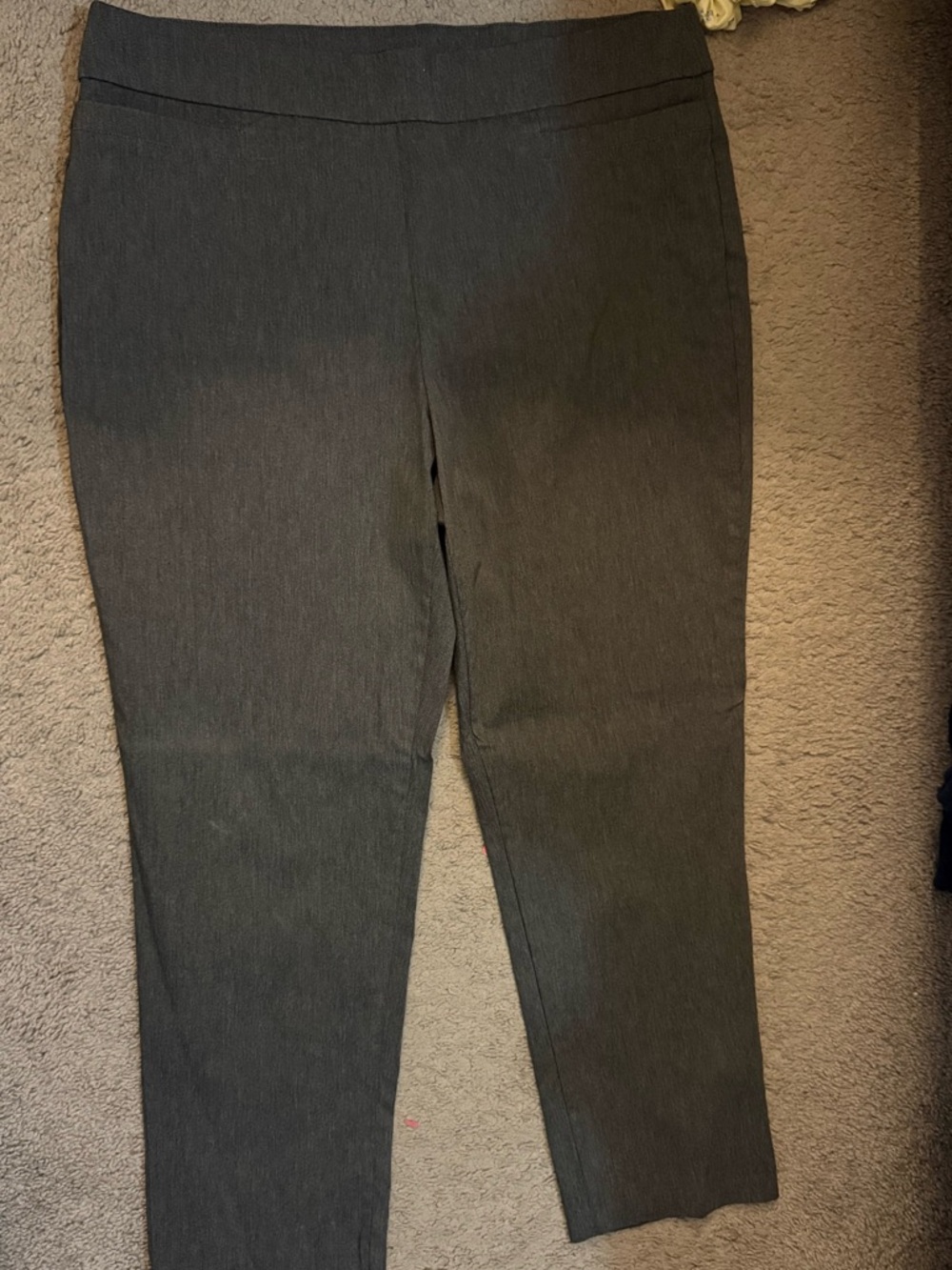 Briggs women Charcoal Grey Pull-On Dress Pants, size 18S